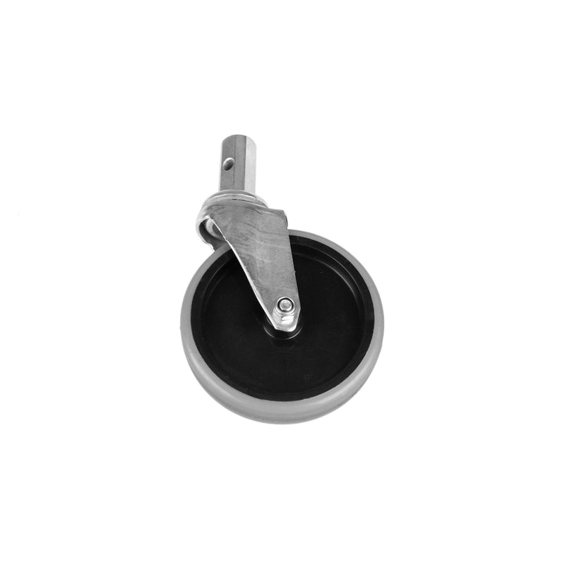 Thunder Group PLRC005 5 Inch Stem Caster Swivel Heavy-Duty Non-Locking