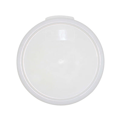 Thunder Group PLRFC0001PP 1 Quart Round Food Storage Container Cover White Polypropylene
