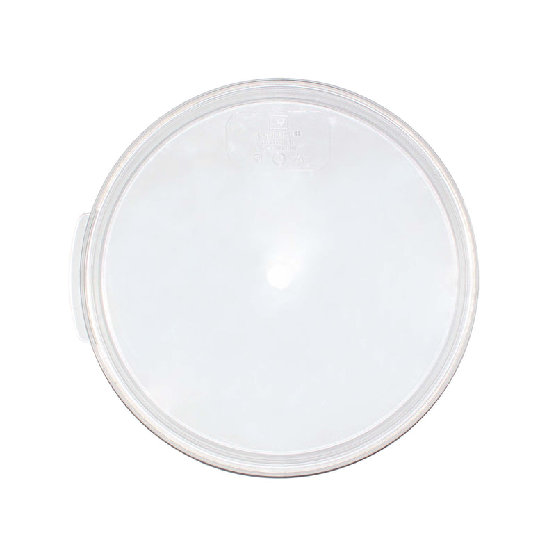 Thunder Group PLRFC0608PC Round Food Storage Container Cover Scratch and Break Resistant
