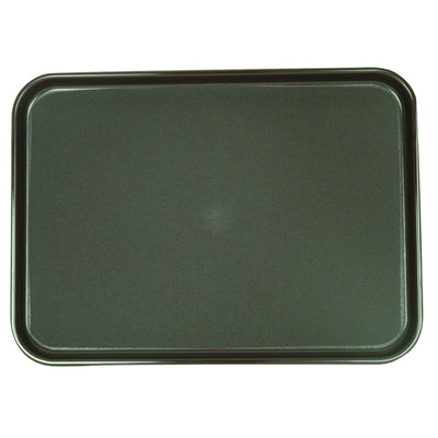 Thunder Group PLRT1612 16 Inch Rectangular Serving Tray Slip Resistant Brown ABS