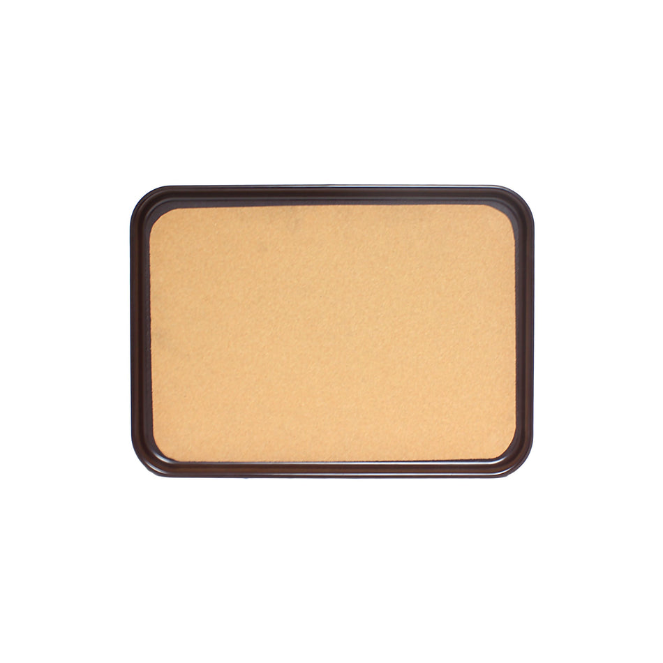 16" x 12" Rectangular Anti-Slip Tray with Cork Surface, Brown Color, Acrylonitrile Butadiene Styrene with Cork, No Dishwashing