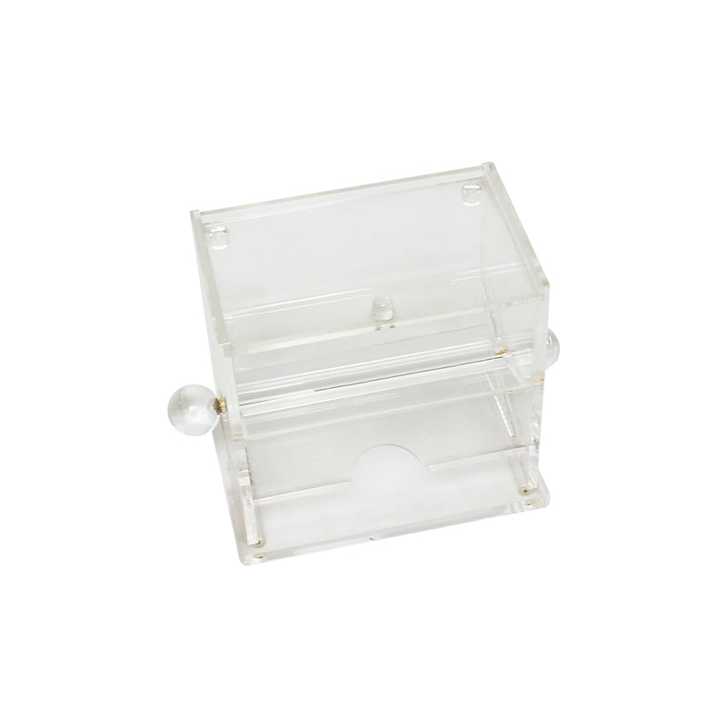 Thunder Group 7-5/8" Stir Stick Dispenser - Clear Acrylic