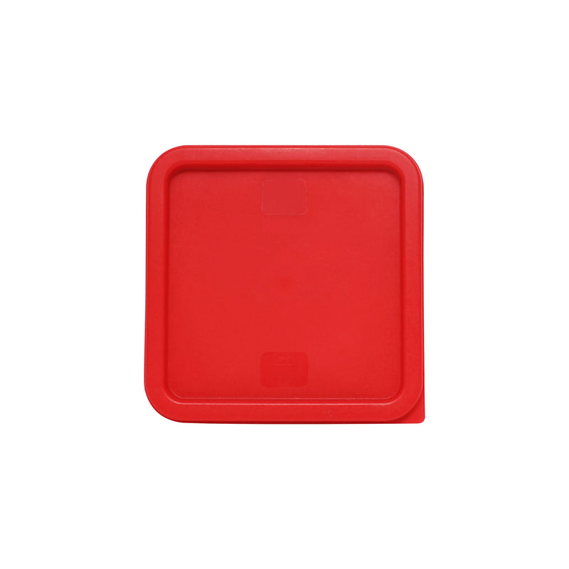 Thunder Group PLSFT0608C 6 Quart Snap-on Food Storage Container Cover Red Plastic