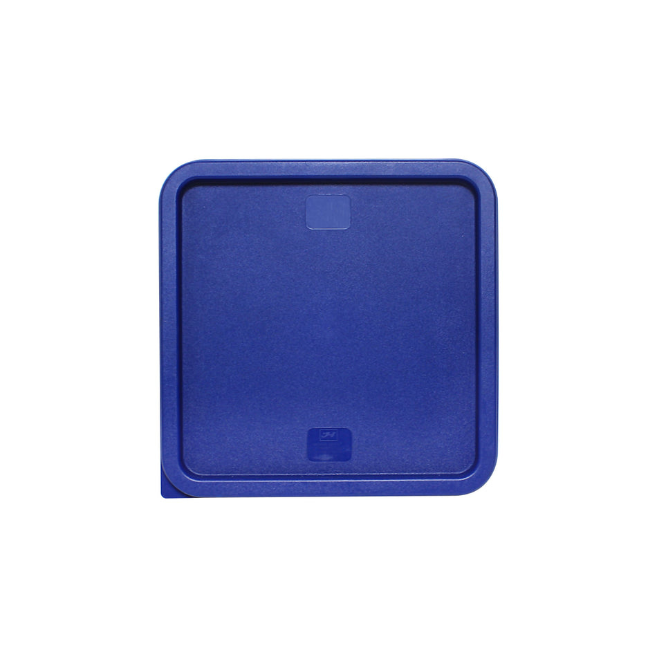 Lid, fits 12 qt, PLSFT012 (PC/PP/TL), 18 qt, PLSFT018 (PC/PP/TL) & 22 qt, PLSFT022 (PC/PP/TL), Blue Color, Polyethylene, No Microwave, No Oven