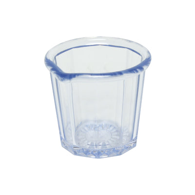 Thunder Group PLSP002D 2 Oz Clear Plastic Syrup Cup Fluted 9 Dozen Minimum Order