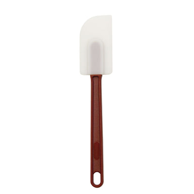 Thunder Group PLSP010HR 10 Inch Flexible Silicone Scraper Red Handle