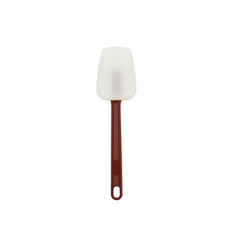 Thunder Group PLSP010SHR 10 Inch Spoon Shaped Silicone Blade Red Handle