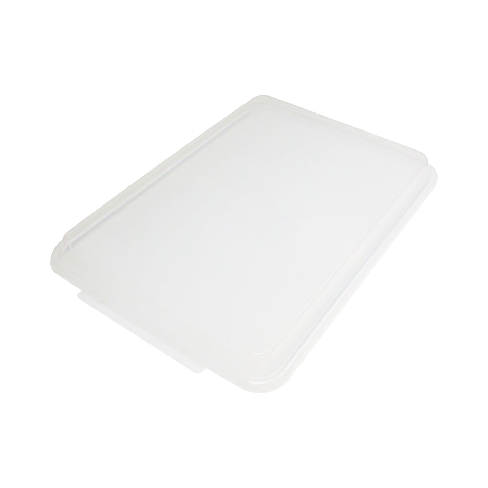 18" x 13", Half Size Sheet Pan Cover, Clear, Polypropylene, No Dishwashing, No Microwave