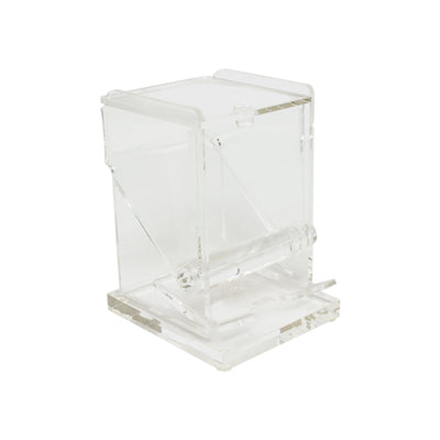 Thunder Group PLTD003 3-5/8 Inch Toothpick Dispenser Acrylic Clear with Easy Lift Top