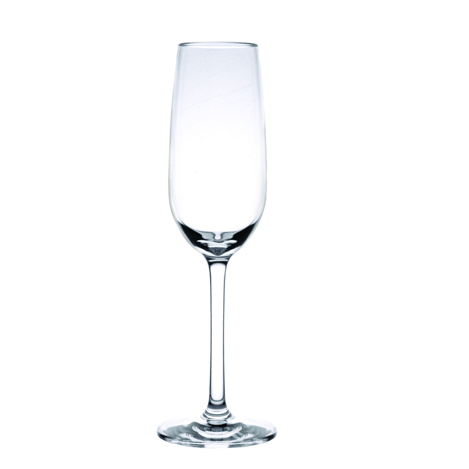 7 oz Champagne Glass, Clear Color, Polycarbonate, Stemware, Dishwasher Safe, Break-Resistant, Shatter-Resistant, No Microwave, No Oven