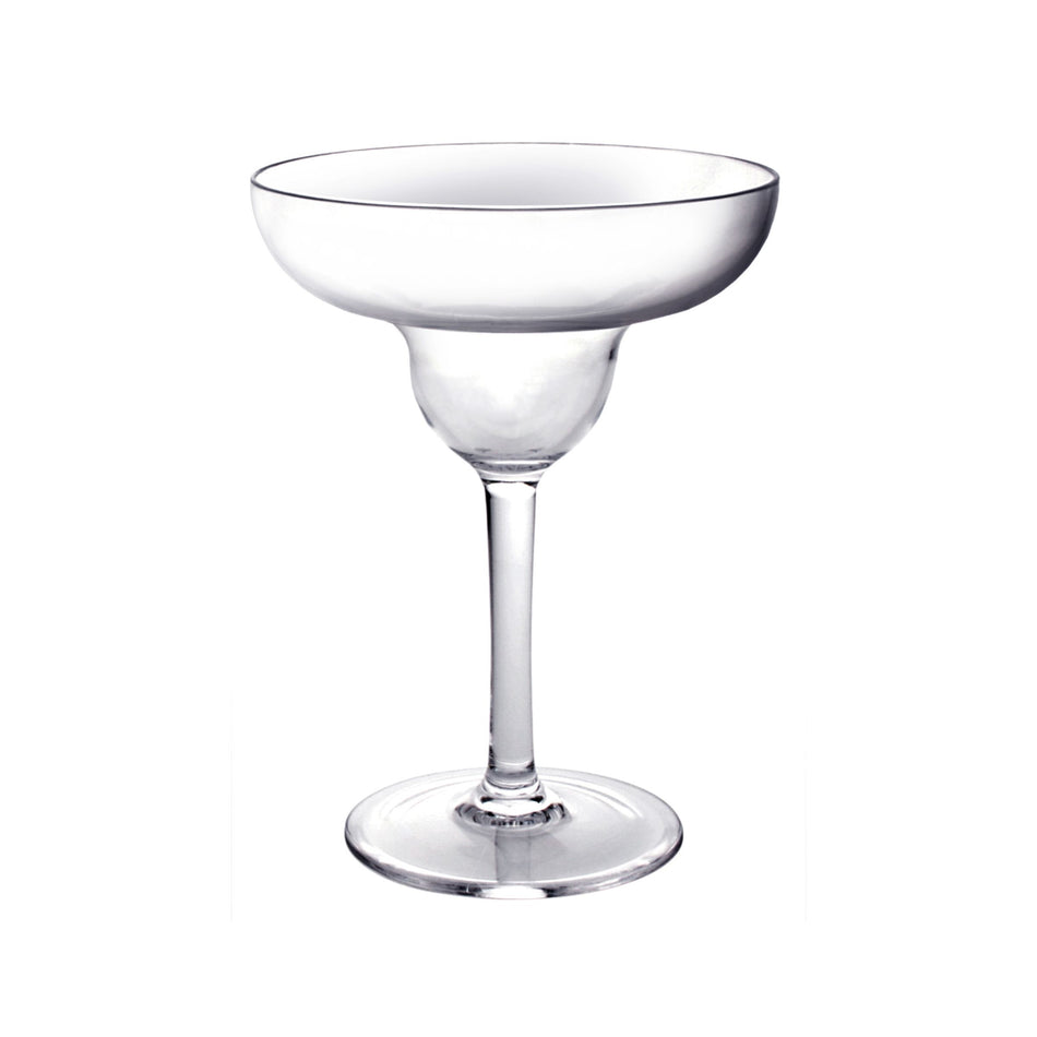 9 oz Margarita Glass, Clear Color, Polycarbonate, Stemware, Dishwasher Safe, Break-Resistant, Shatter-Resistant, No Microwave, No Oven