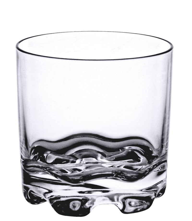 Thunder Group PLTHRG008C 8-1/2 Oz Polycarbonate Rocks Glass Stackable Clear