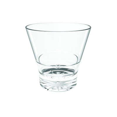 Thunder Group PLTHRG208C 8 Oz Clear Rocks Glass Stackable Polycarbonate