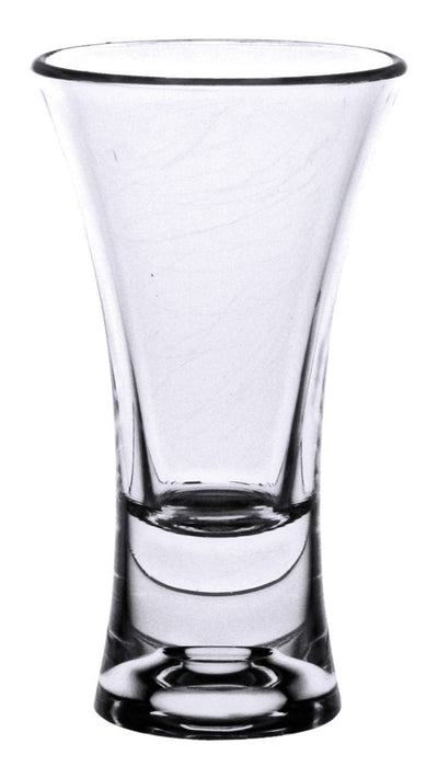 Thunder Group PLTHSG002AC 2 Oz Shot Glass Clear Polycarbonate Flared Heavy Base