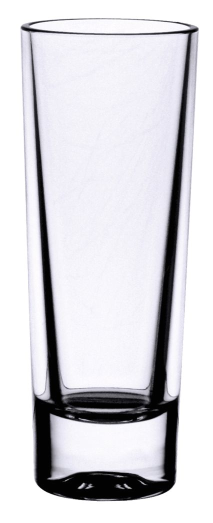 Thunder Group PLTHSG002CC 2 Oz Shot Glass with Heavy Base Polycarbonate Clear