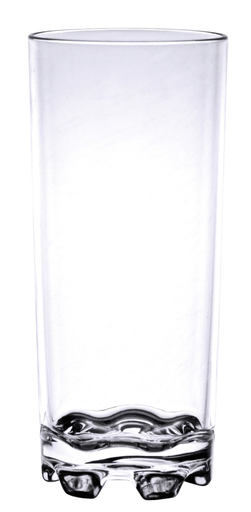 14 oz Classic Tumbler, Clear Color, Polycarbonate, Footed Heavy Base, Pyramid Stacking Style, Dishwasher Safe, Break-Resistant, Shatter-Resistant, No Microwave, No Oven