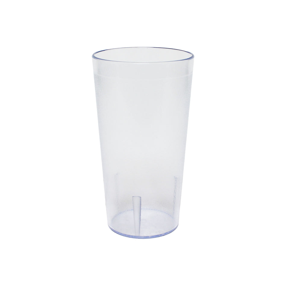 12 Pack 12 oz, 3" Diameter x 5" Height, Traditional Tumbler, Clear Color, Acrylonitrile Styrene, Stackable, Dishwasher Safe