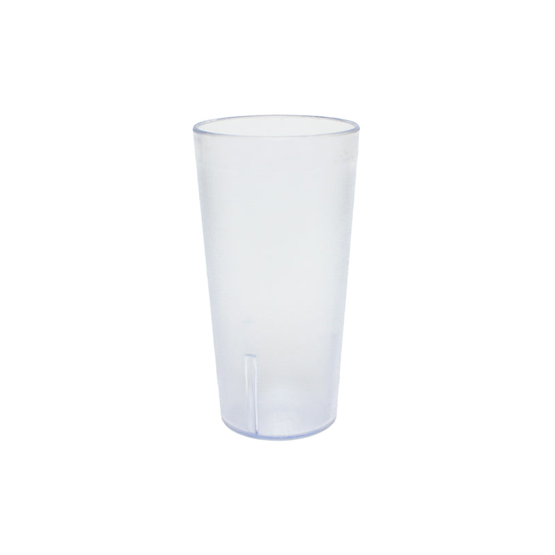 Thunder Group PLTHTB024C 24 Oz Textured Tumbler Plastic Clear Impact Resistant