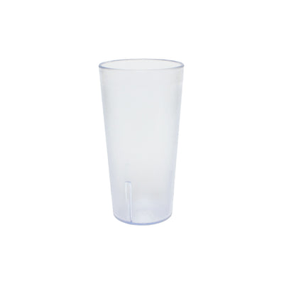 Thunder Group PLTHTB024C 24 Oz Textured Tumbler Plastic Clear Impact Resistant