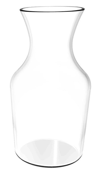 9 oz Wine Decanter Carafe, Clear Shatterproof Polycarbonate (Thunder Group PLTHWD009C)