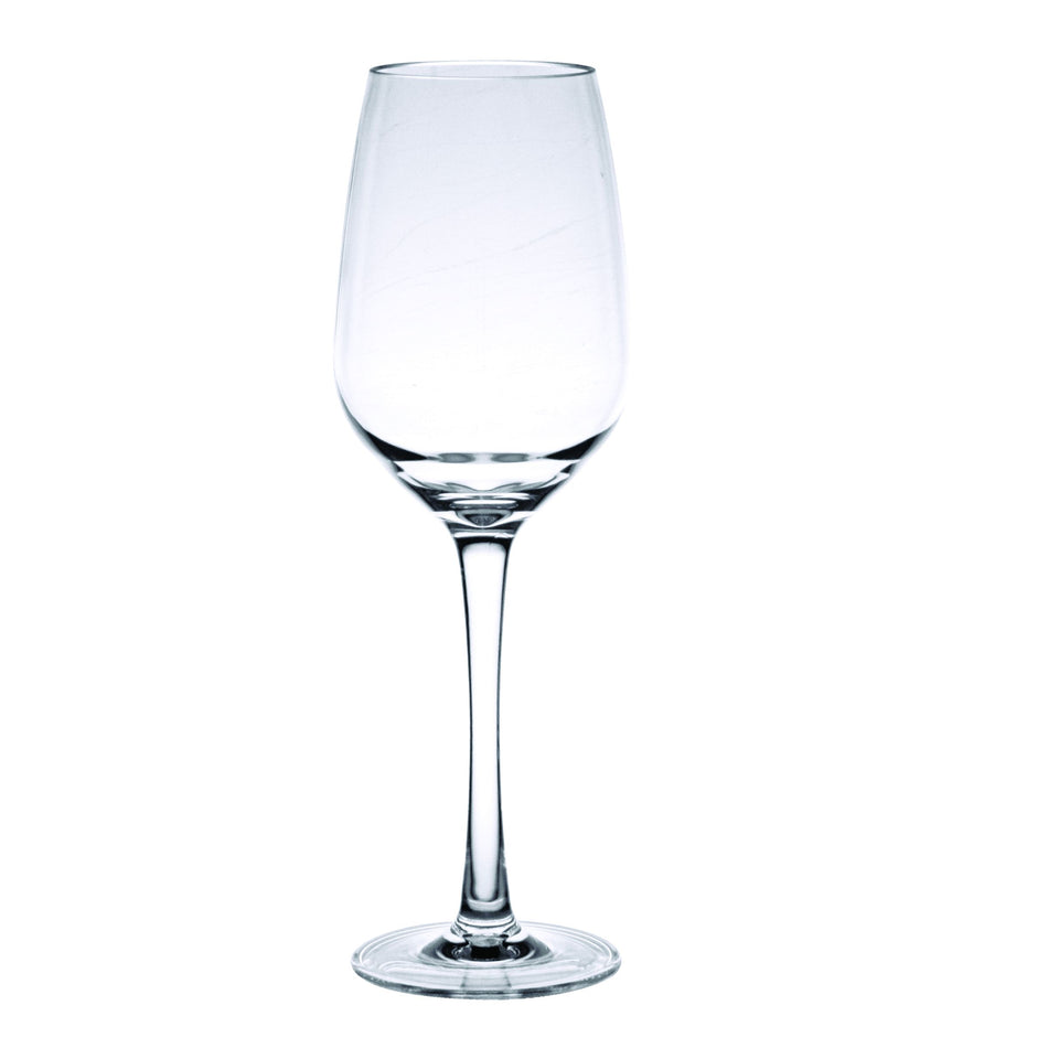 14 oz All Purpose Wine Glass, Clear Color, Polycarbonate, Stemware, Dishwasher Safe, Break-Resistant, Shatter-Resistant, No Microwave, No Oven