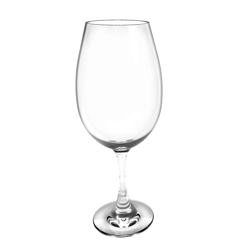 23 oz Red Wine Glass, Clear Color, Polycarbonate, Stemware, Dishwasher Safe, Break-Resistant, Shatter-Resistant, No Microwave, No Oven