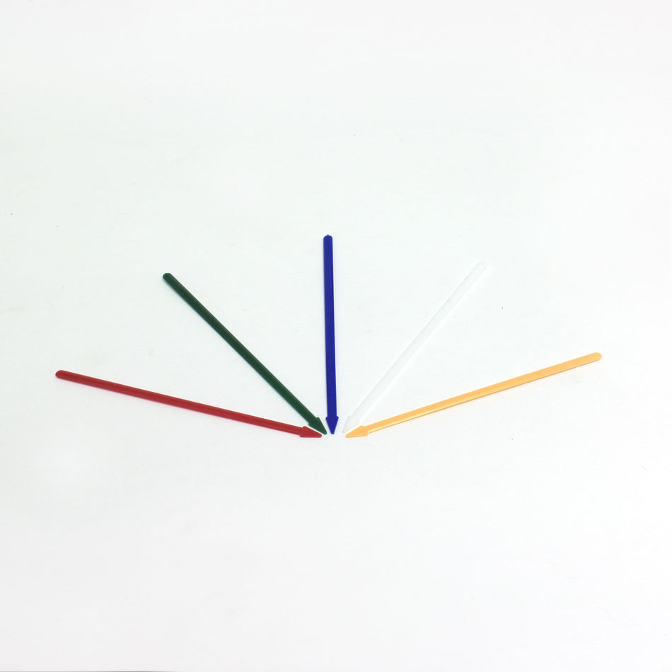 96 Pack Per Case, 3-1/2" Arrow Picks, Assorted Color (Pack of 500), Polystyrene