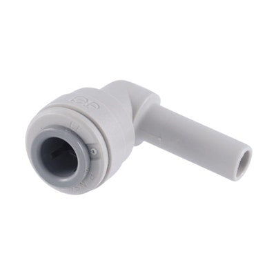 John Guest Gray Acetal Plug In Elbow 5/16" Stem OD x 5/16" Tube OD