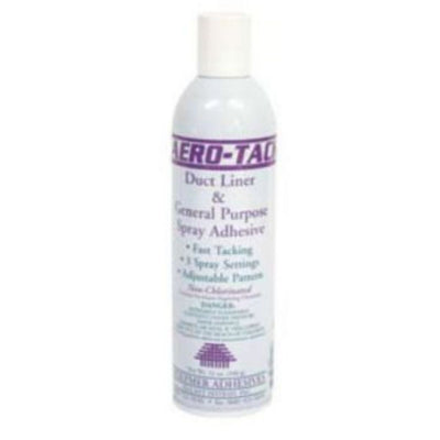 Polymer Adhesives AT-20, Airseal - Aerotack Insulation Adhesive 12 oz Spray Can, Duct Sealant