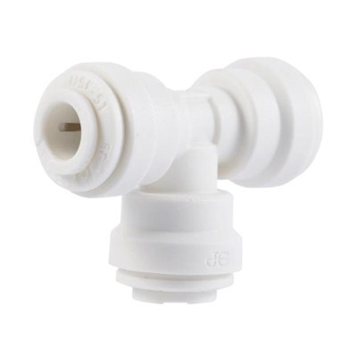 John Guest Polypropylene Union Tee 1/4" Tube OD