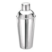 Winco BL-3P 16 Oz Deluxe Bar Cocktail Shaker Set Stainless Steel with Strainer