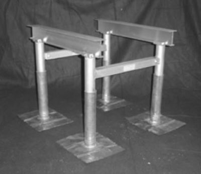 Precision Aluminum - HD0824 - 8' Heavy Duty Aluma Stand with 24" Legs