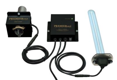PremierOne - MUV-7-50DR-12 - Remote Multivoltage Uv Germicidal Air Purifier With Odor Control