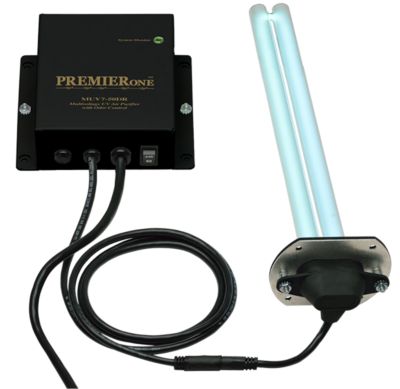 PremierOne - MUV-7-50-PS-12 - Remote Odor Control Kit 2 Piece Unit Multivoltine 140 Microwatt with UVC Lamp