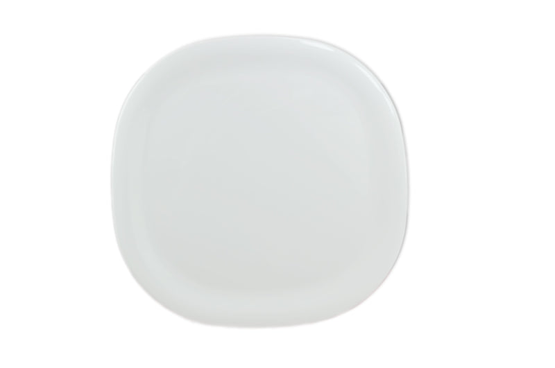 Thunder Group PS3014W 14 Inch Square Plate Break-Resistant Melamine White