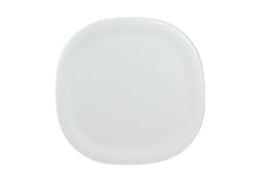 Thunder Group PS3014W 14 Inch Square Plate Break-Resistant Melamine White