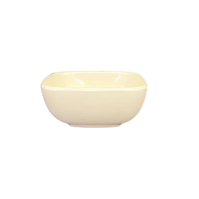Thunder Group PS3103V 5 Oz Square Bowl Break-resistant Melamine Beige