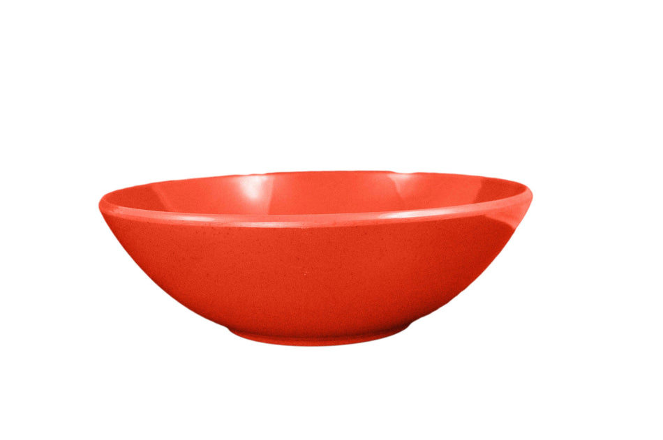 96 oz, 11" Diameter, 3-1/2" Deep, Bowl, Passion Red, Melamine, BPA Free, Dishwasher Safe, Break-Resistant, Shatter-Resistant, No Microwave, No Oven, NSF
