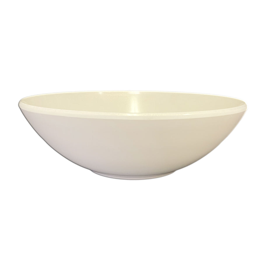 96 oz, 11" Diameter, 3-1/2" Deep, Bowl, Passion Pearl, Melamine, BPA Free, Dishwasher Safe, Break-Resistant, Shatter-Resistant, No Microwave, No Oven, NSF