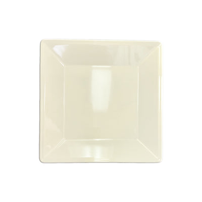 Thunder Group PS3211V 10-1/4 Inch Square Plate Break-Resistant Melamine Beige