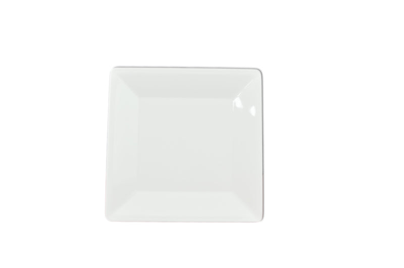 Thunder Group PS3211W 10-1/4 Inch Square Plate Break-Resistant Melamine White