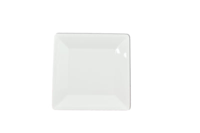 Thunder Group PS3211W 10-1/4 Inch Square Plate Break-Resistant Melamine White
