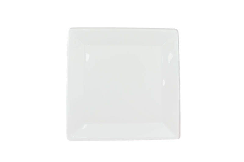 Thunder Group PS3214W 13-3/4 Inch Square Plate Break-resistant Melamine White