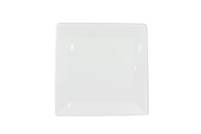 Thunder Group PS3214W 13-3/4 Inch Square Plate Break-resistant Melamine White