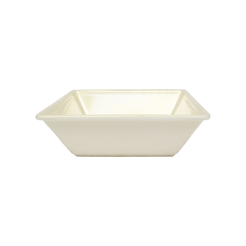 80 oz, 10" x 10", 2-1/2" Deep, Square Bowl, Passion Pearl, Melamine, BPA Free, Dishwasher Safe, Break-Resistant, Shatter-Resistant, No Microwave, No Oven, NSF