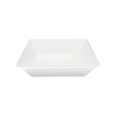 Thunder Group PS5010W 80 Oz Bowl Square Break-Resistant Melamine White