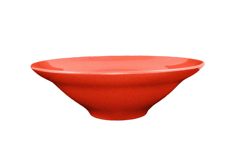 Thunder Group PS6013RD 70 Oz Salad Serving Bowl Melamine Round Red
