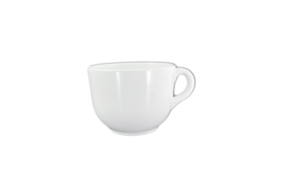 23 oz, 4-3/4" Diameter x 3-5/8" Height, Mug, Passion White, Melamine, BPA Free, Dishwasher Safe, Break-Resistant, Shatter-Resistant, No Microwave, No Oven, NSF