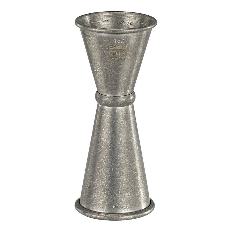 Winco BAJ-8CS 1x1-1/2 Oz Jigger with Inner Marking Lines Stainless Steel Crafted Finish