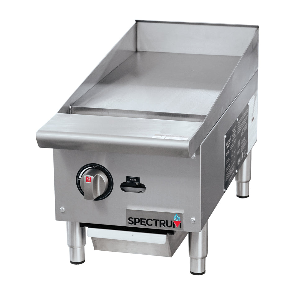 Winco NGGD-12M Spectrum™ Griddle Natural Gas Countertop